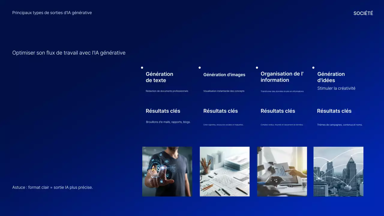 Présentation du cours Blue Modern AI