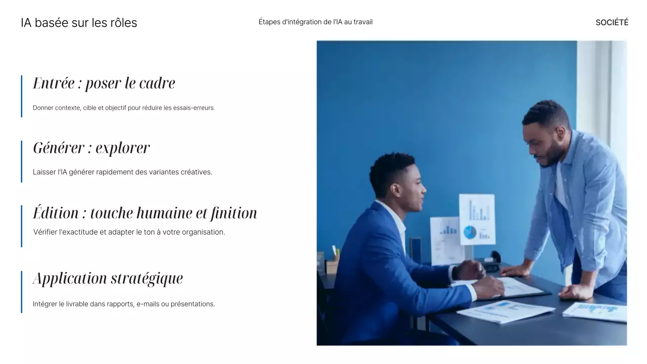 Présentation du cours Blue Modern AI