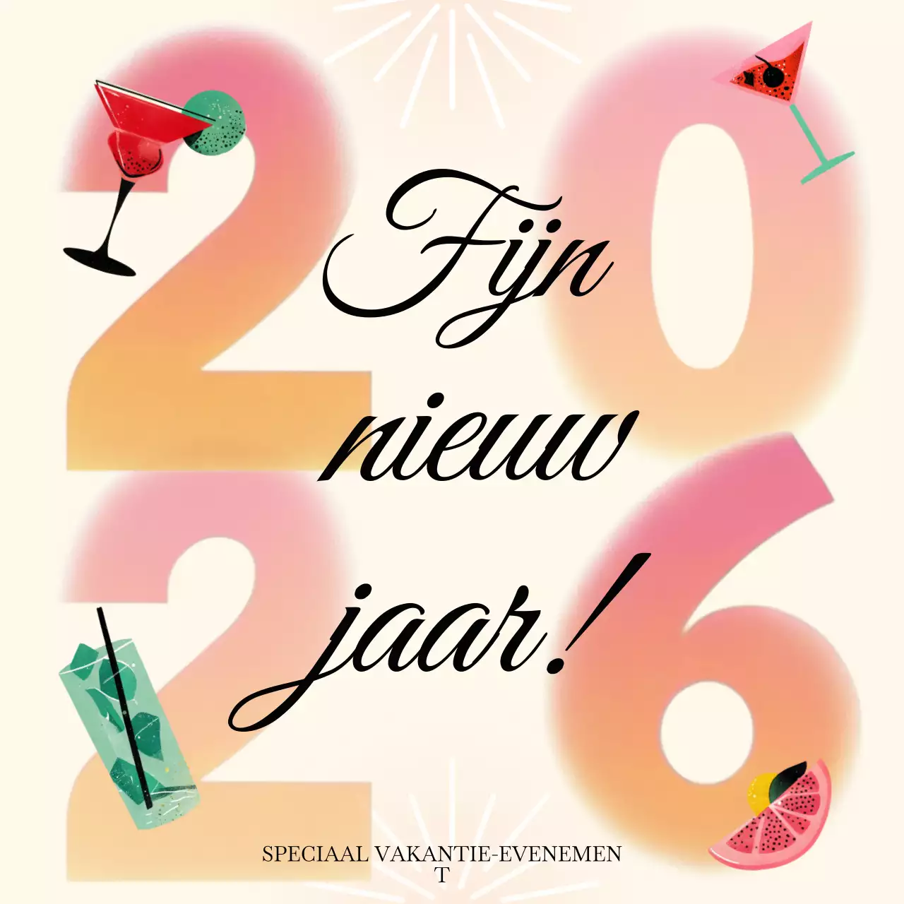 Roze vakantie-evenement 2026