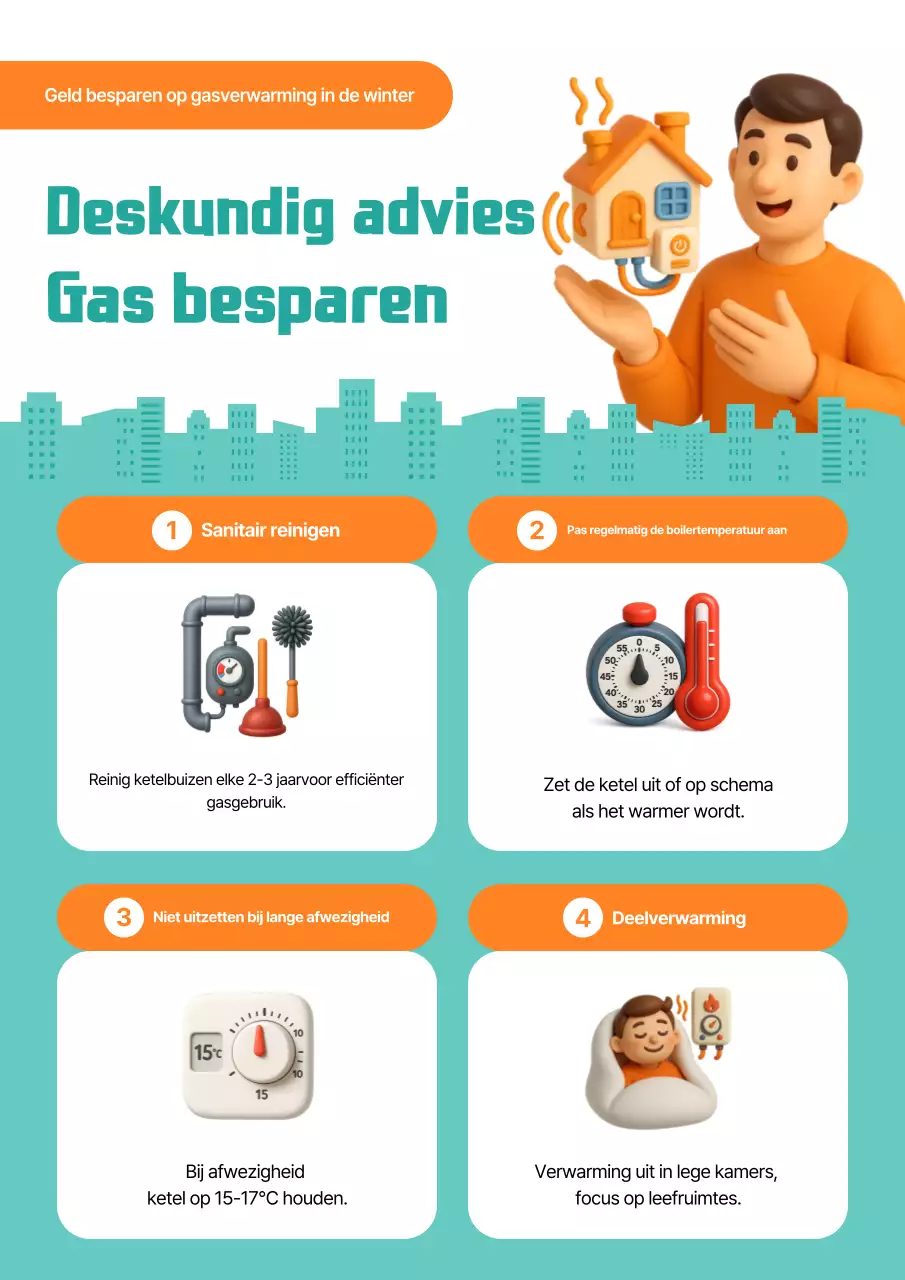 Eenvoudige energiebesparingsgids van Orange