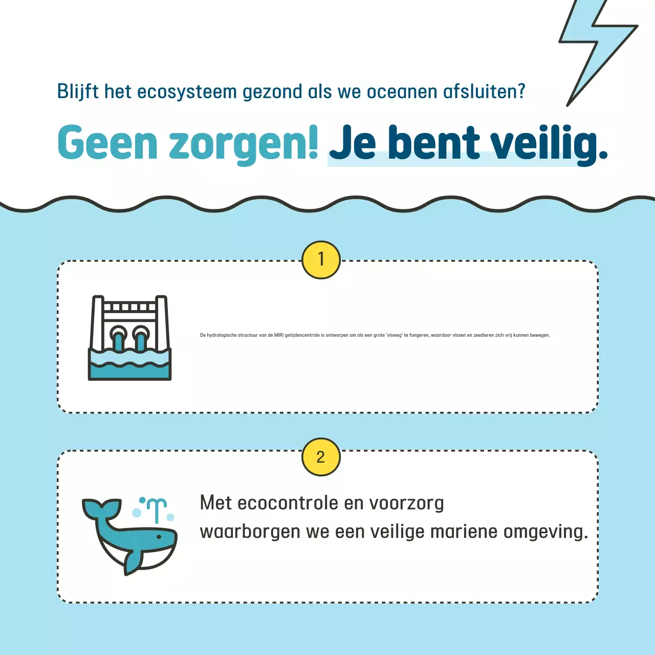 Sky Blue Simple Eco-Friendly Energy Campaign