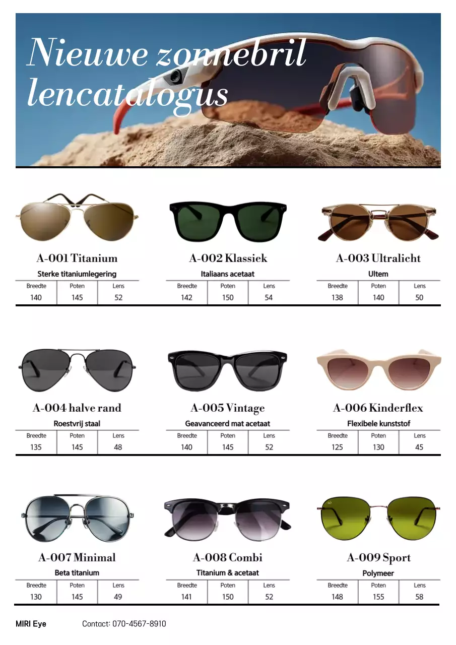 Beige Moderne Mode Catalogus