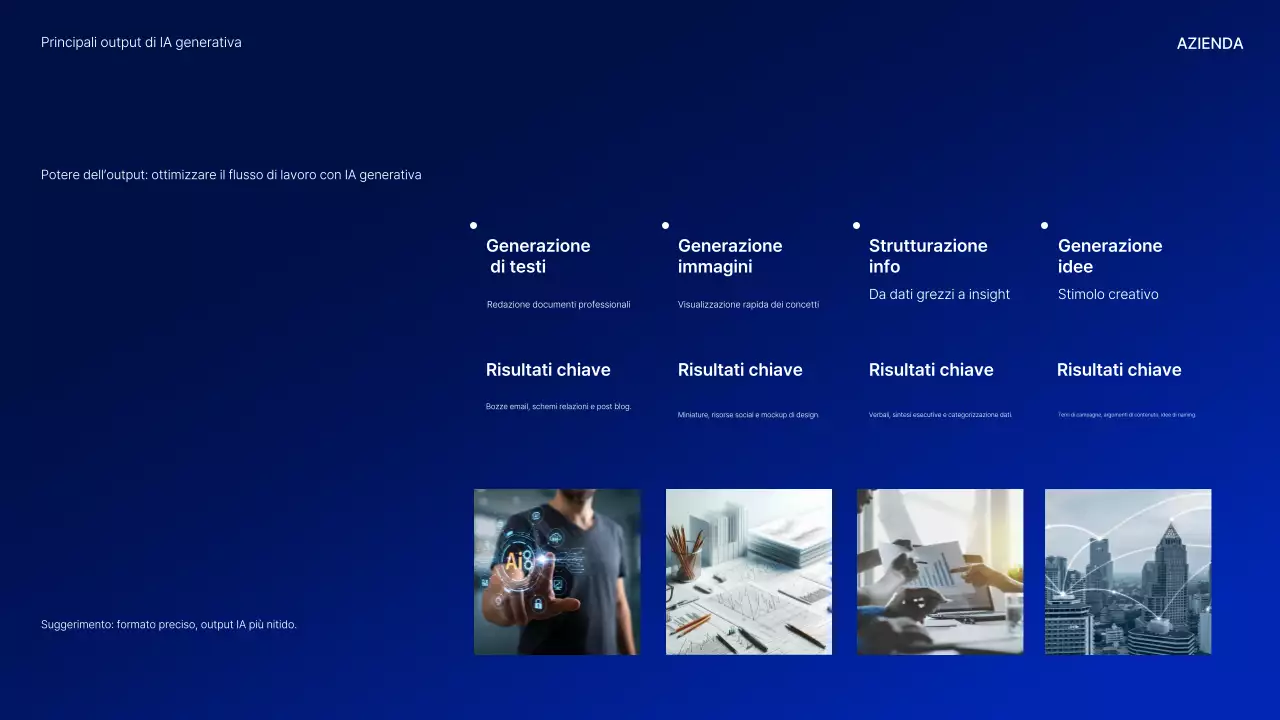 Presentazione del corso Blue Modern AI