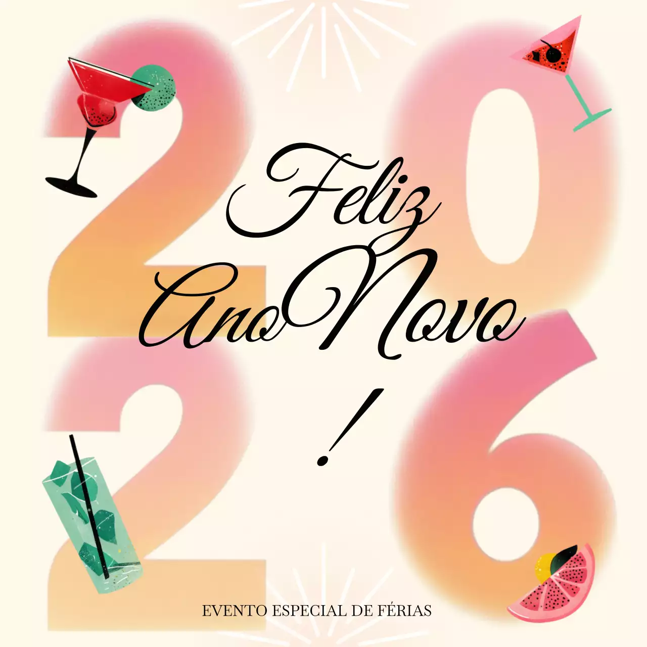 Evento de Natal Rosa de 2026