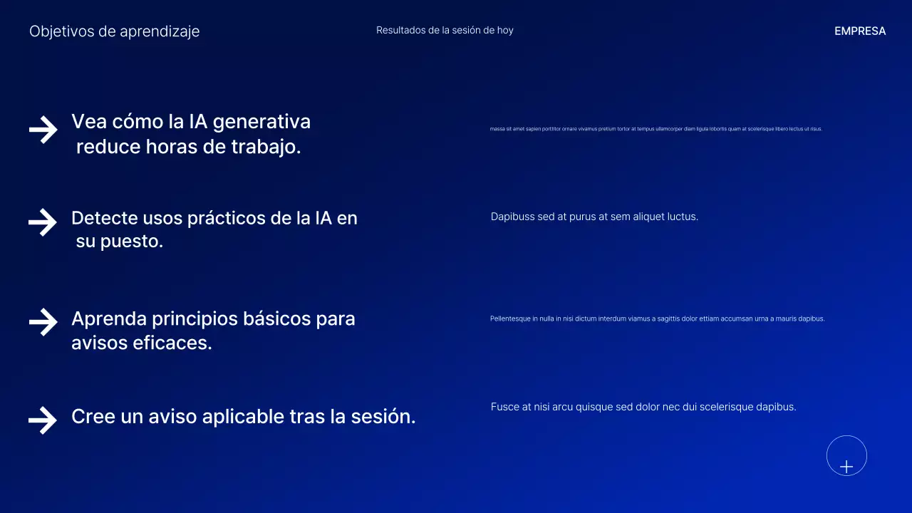 Presentación del curso Blue Modern AI