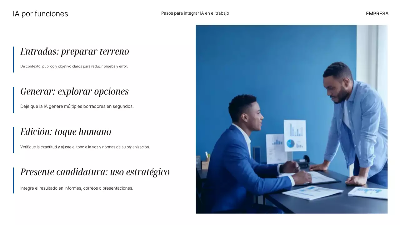 Presentación del curso Blue Modern AI