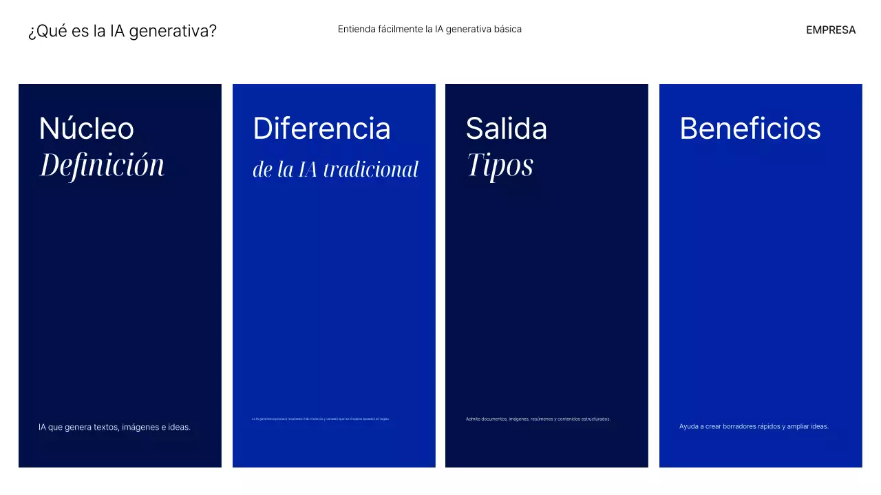 Presentación del curso Blue Modern AI