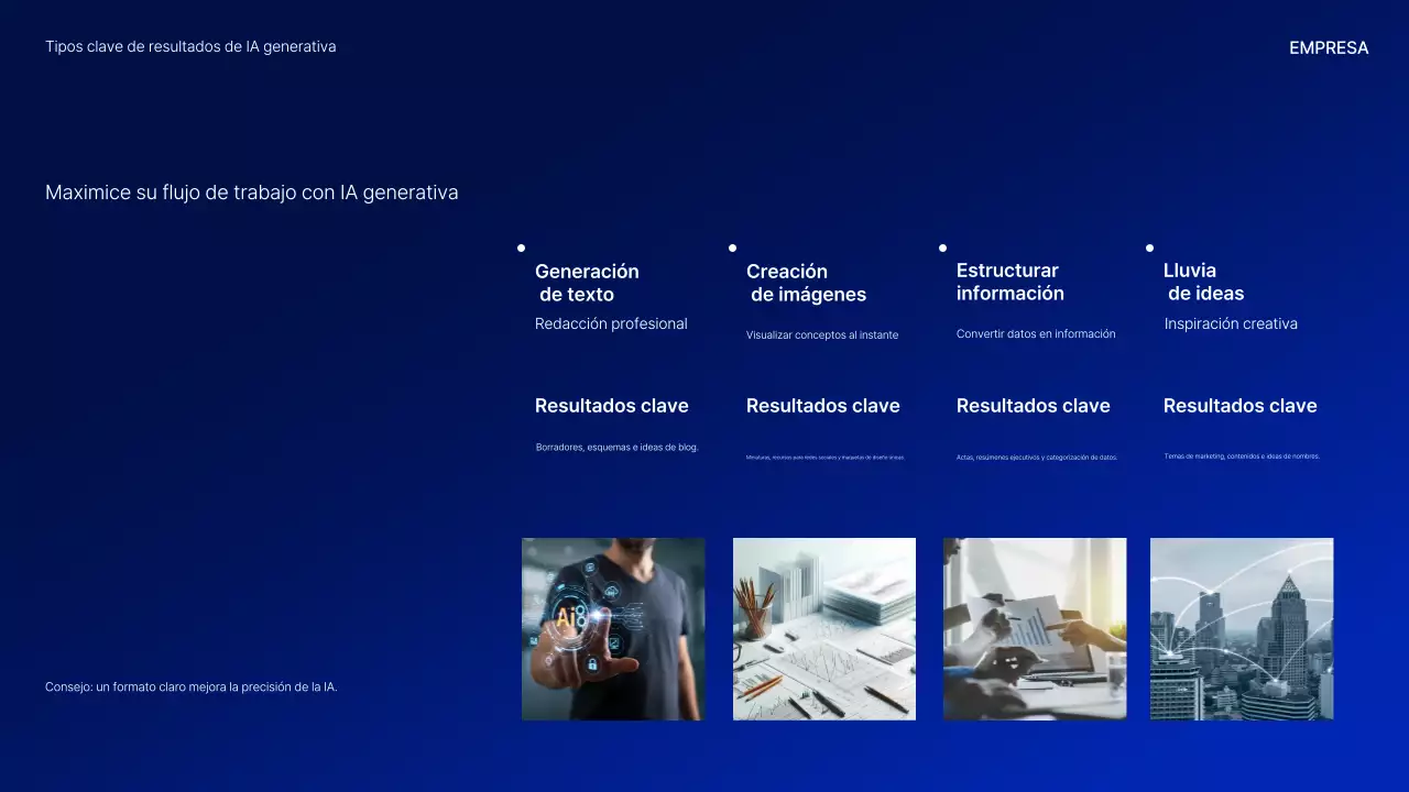 Presentación del curso Blue Modern AI