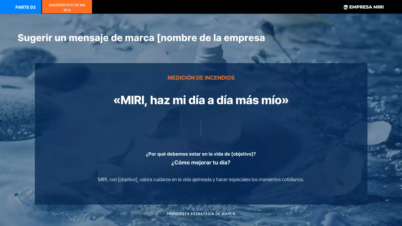 Plan de marca moderna y negra