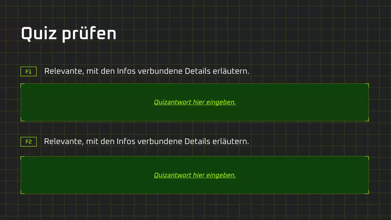 Präsentation des modernen KI-Kurses „Schwarz und Grün“