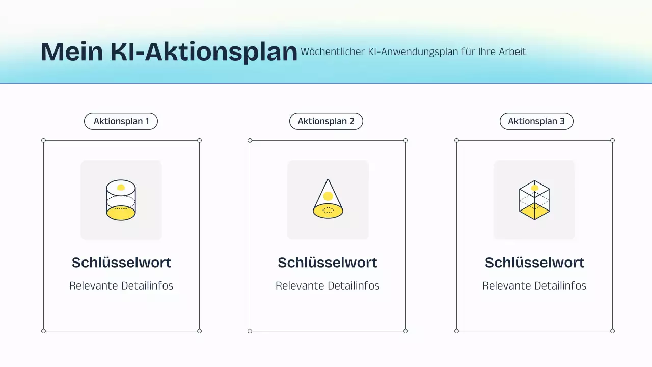 Vorlesungspräsentation zu Blau und Gelb (KI)