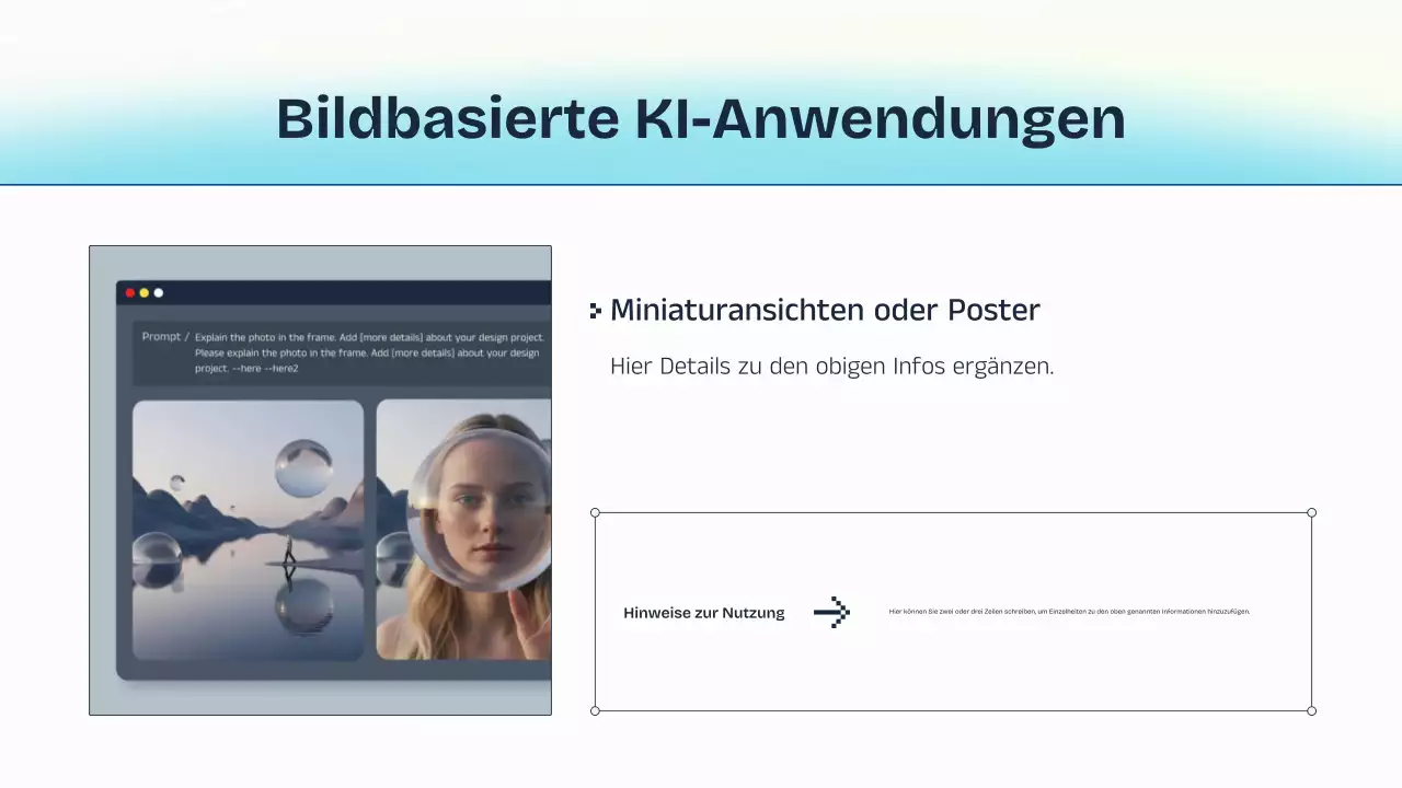 Vorlesungspräsentation zu Blau und Gelb (KI)