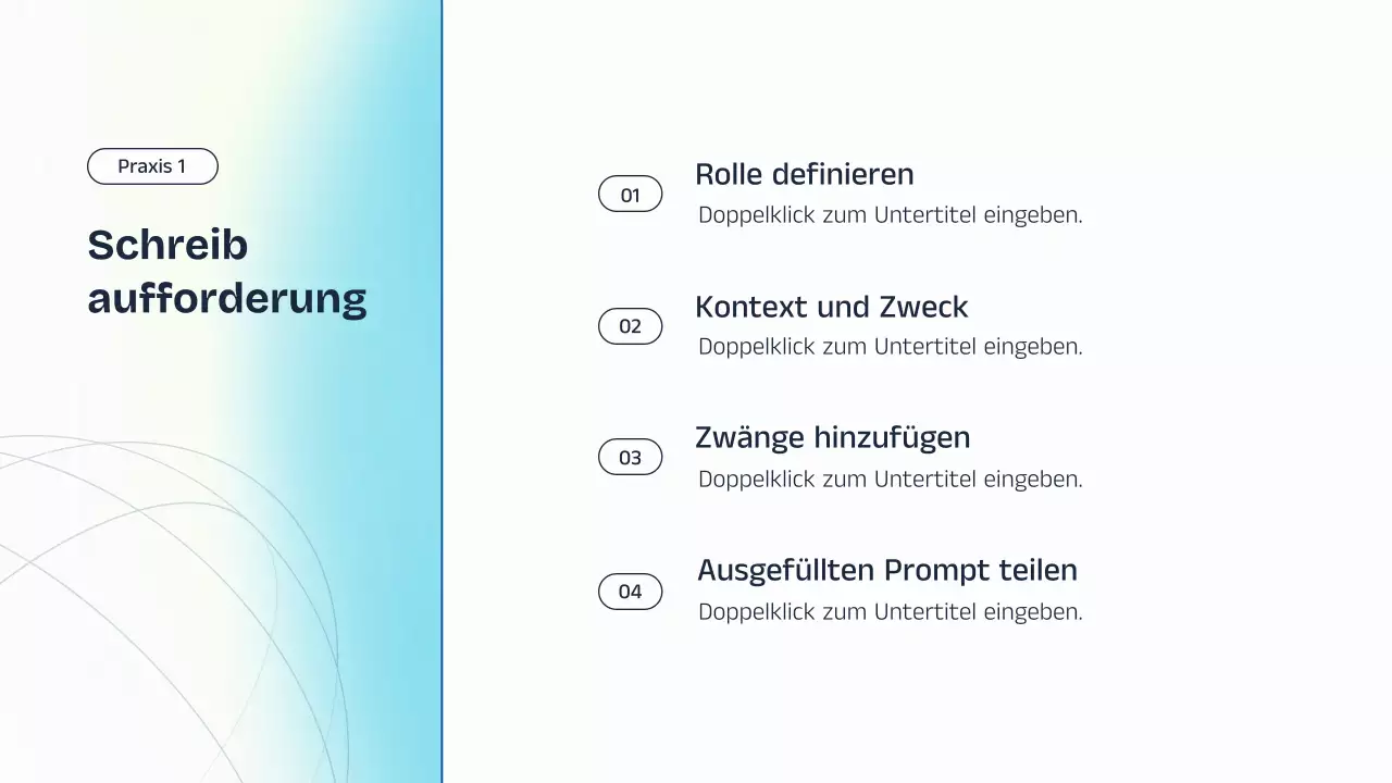 Vorlesungspräsentation zu Blau und Gelb (KI)