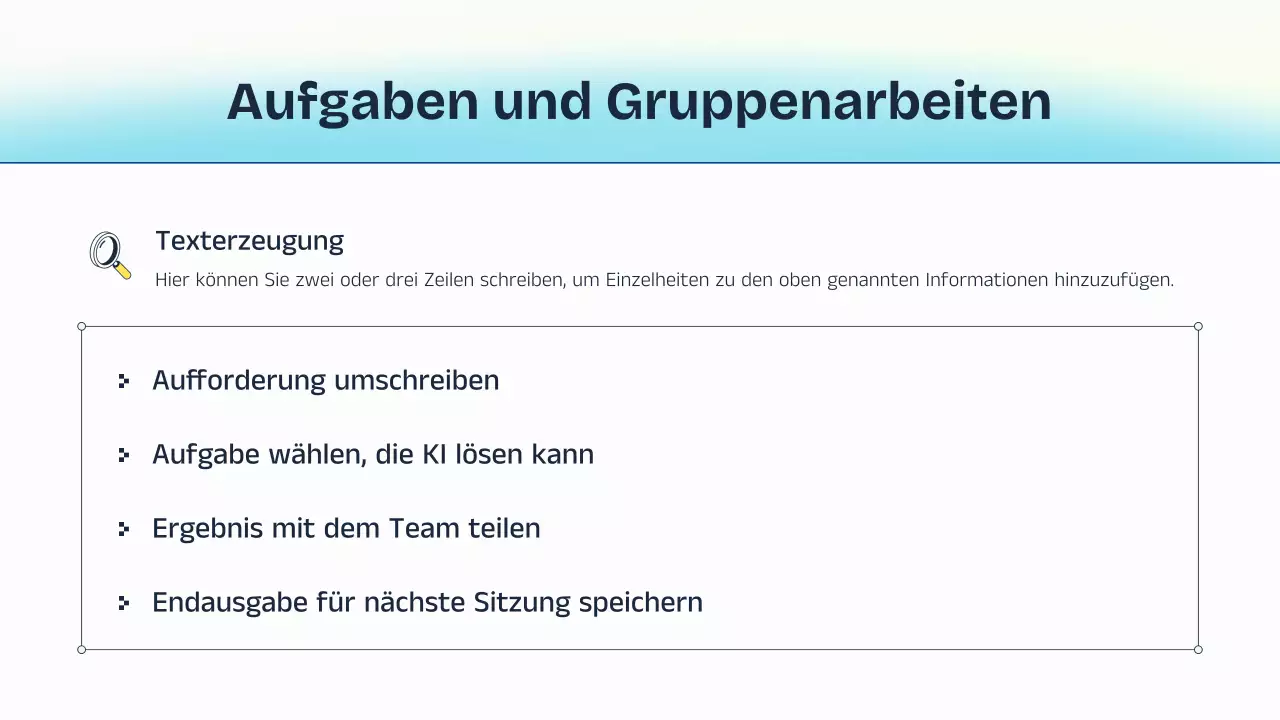 Vorlesungspräsentation zu Blau und Gelb (KI)