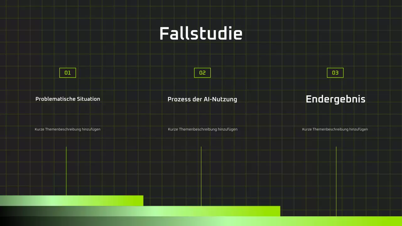 Präsentation des modernen KI-Kurses „Schwarz und Grün“