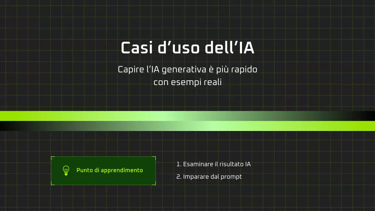 Presentazione del corso di intelligenza artificiale moderna in bianco e nero