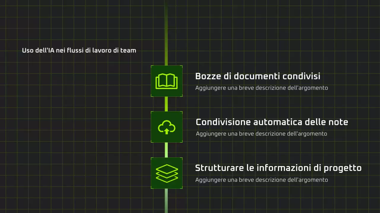 Presentazione del corso di intelligenza artificiale moderna in bianco e nero