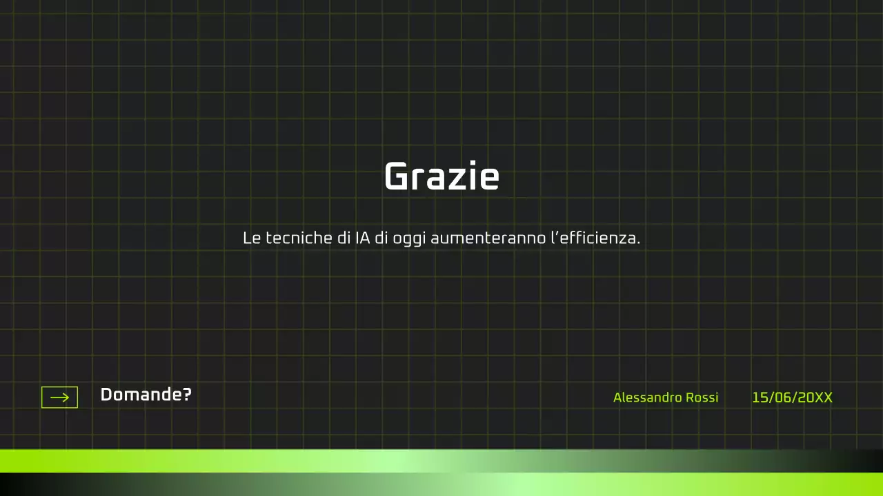 Presentazione del corso di intelligenza artificiale moderna in bianco e nero