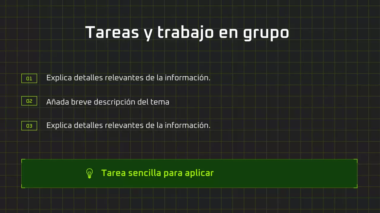 Presentación del curso de IA moderna en negro y verde