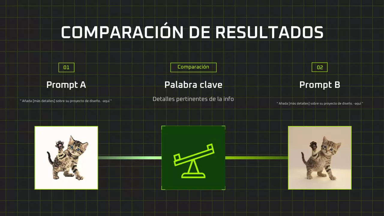 Presentación del curso de IA moderna en negro y verde