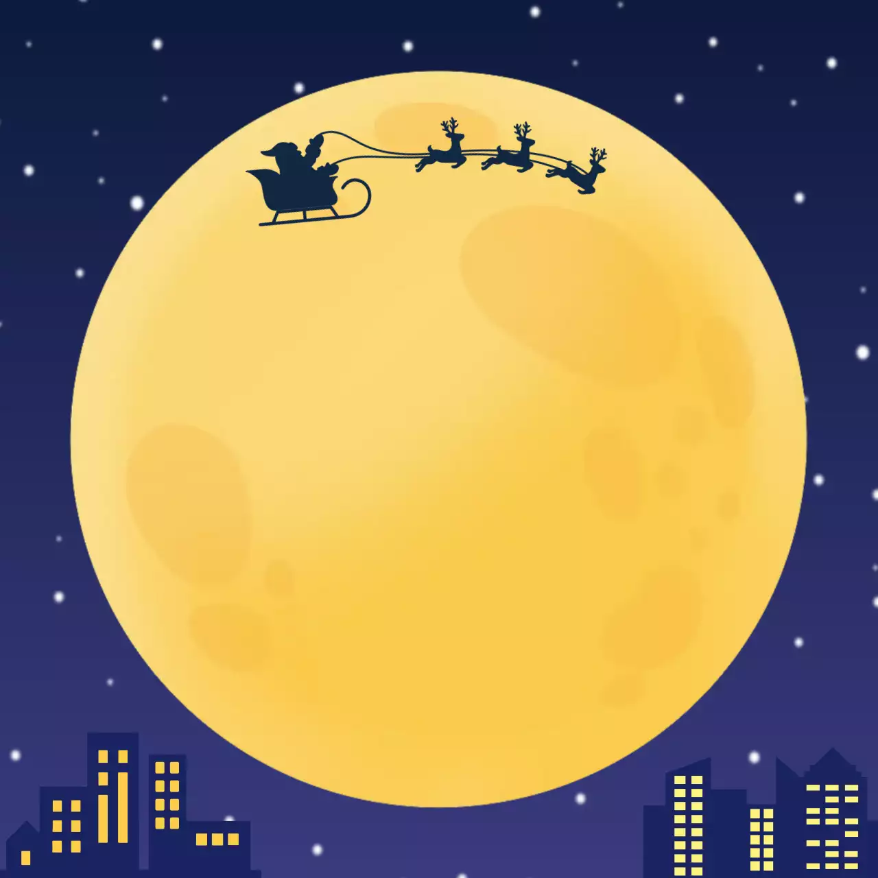 노랑 판타지 크리스마스 노트