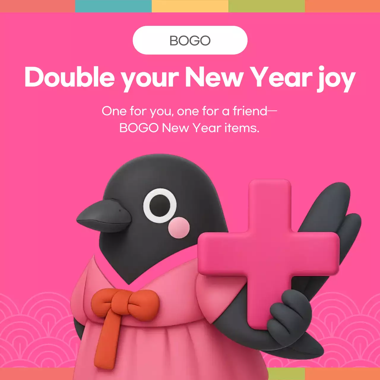 Pink Korean New Year Event