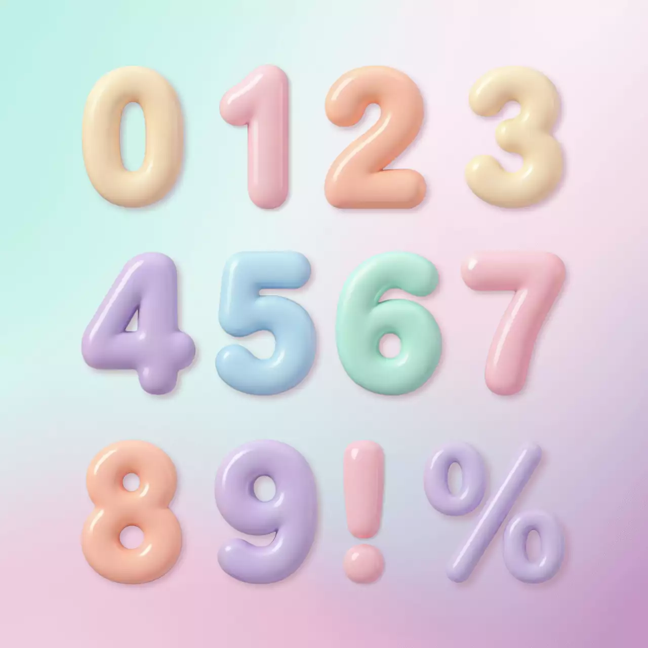 2026년 파스텔 달력 일정