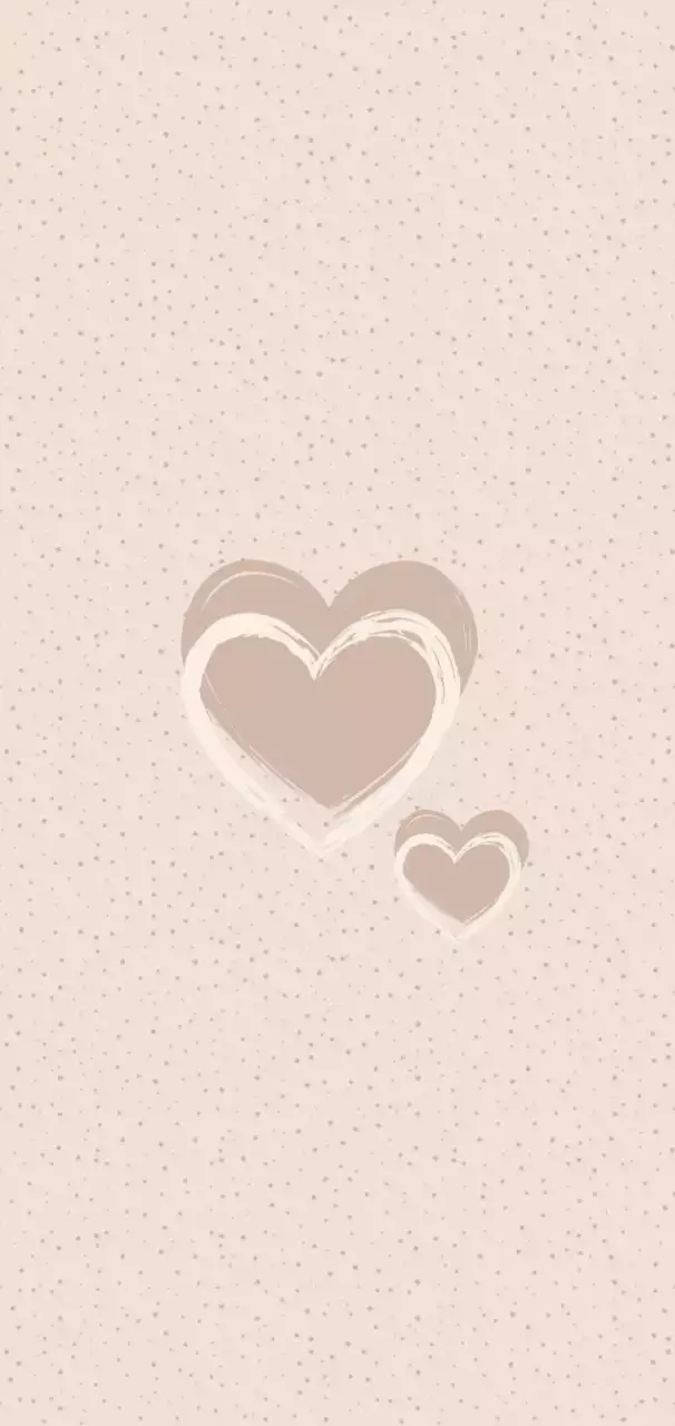 베이지 심플 사랑 엽서