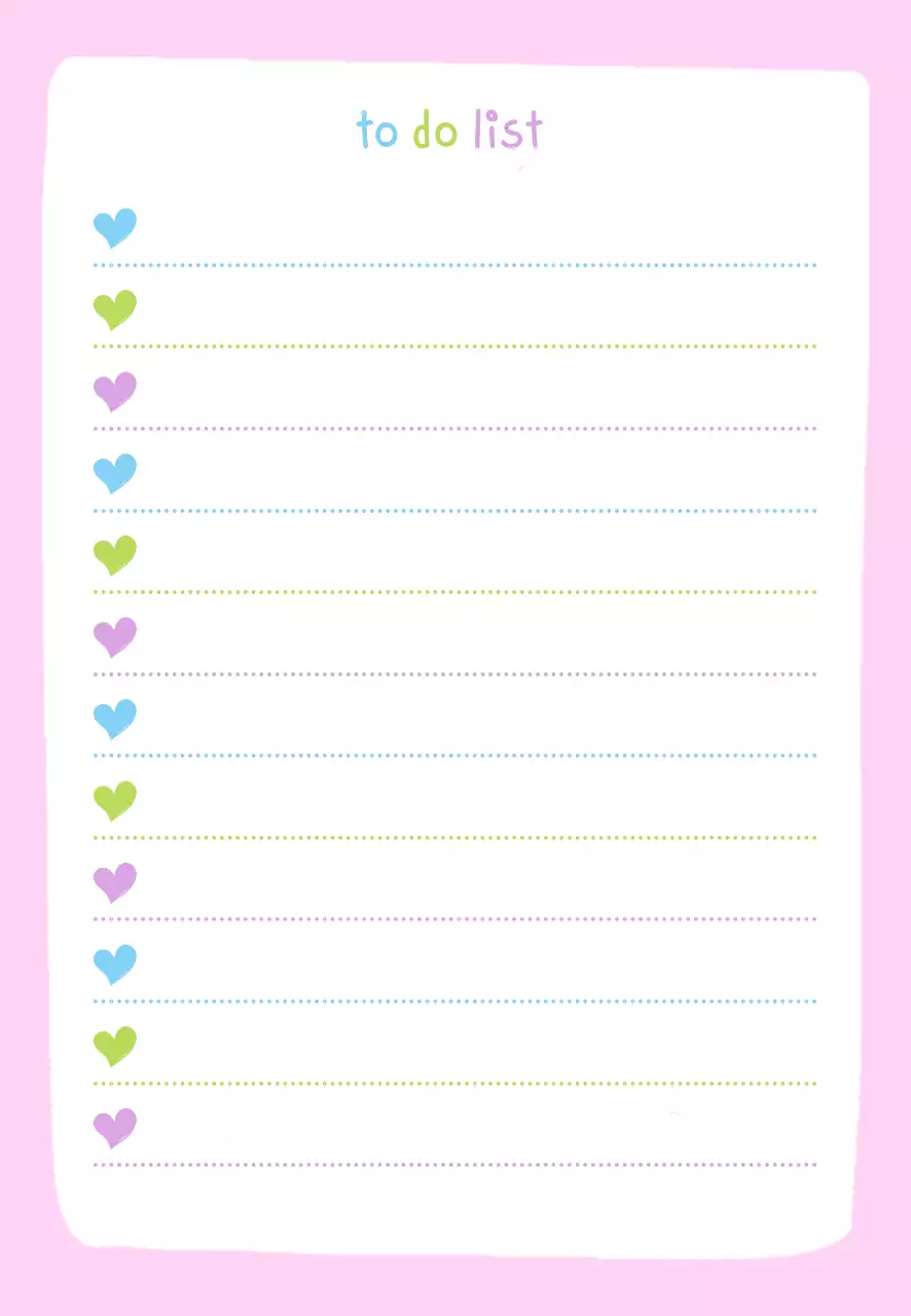 dễ thương để lập kế hoạch