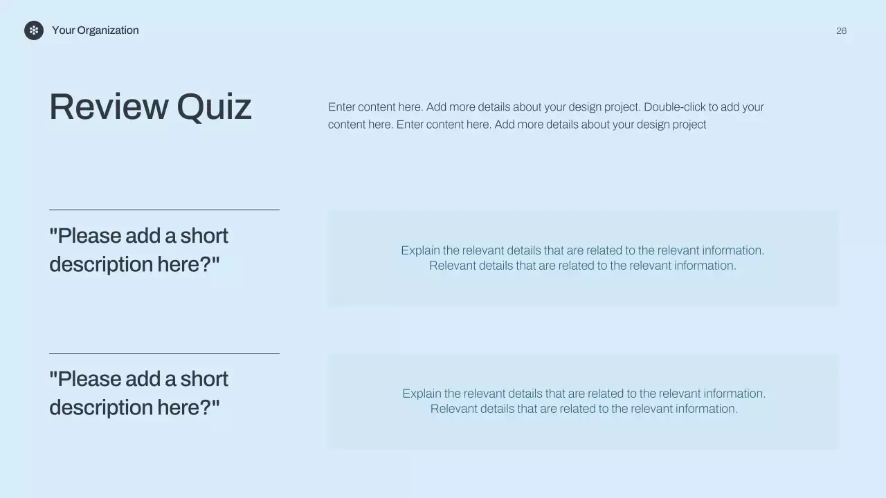 블루 미니멀리스트 AI 강의 발표