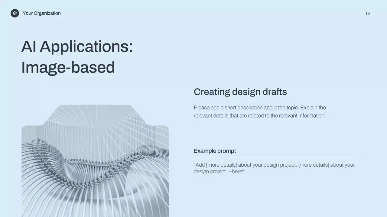 블루 미니멀리스트 AI 강의 발표