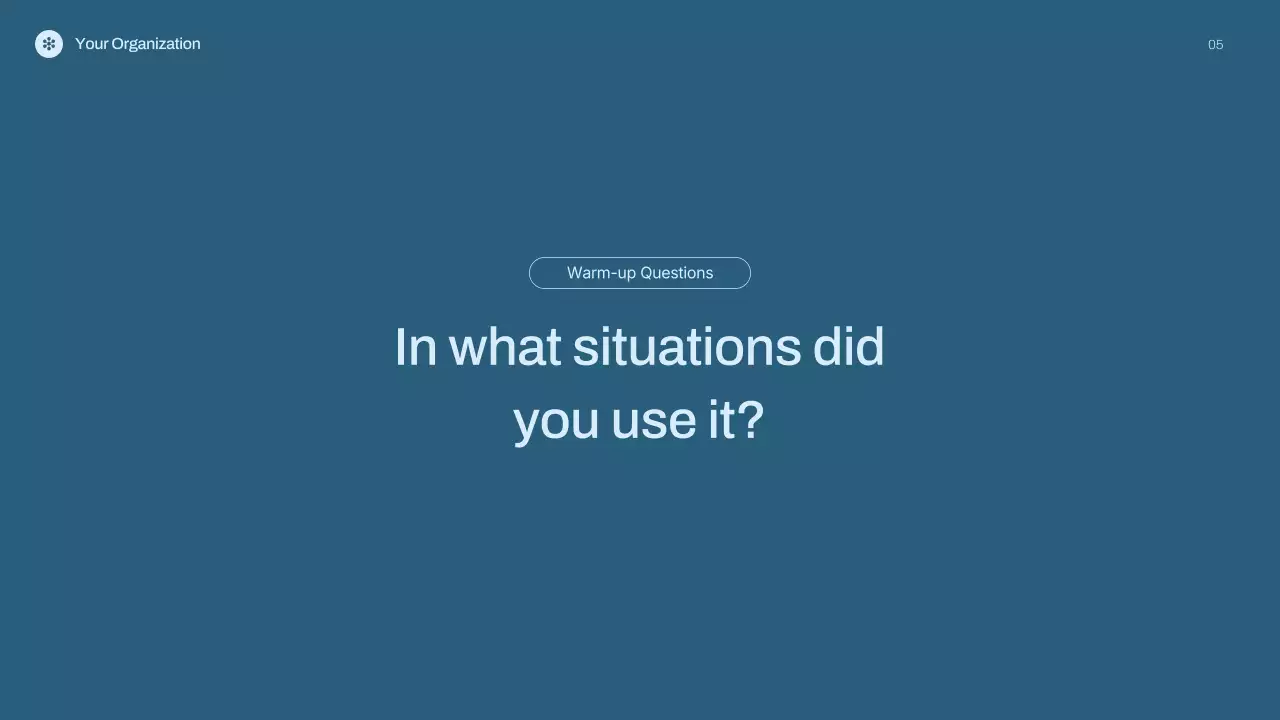 블루 미니멀리스트 AI 강의 발표