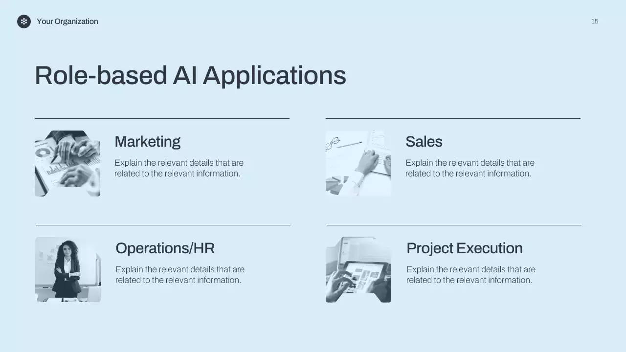 블루 미니멀리스트 AI 강의 발표