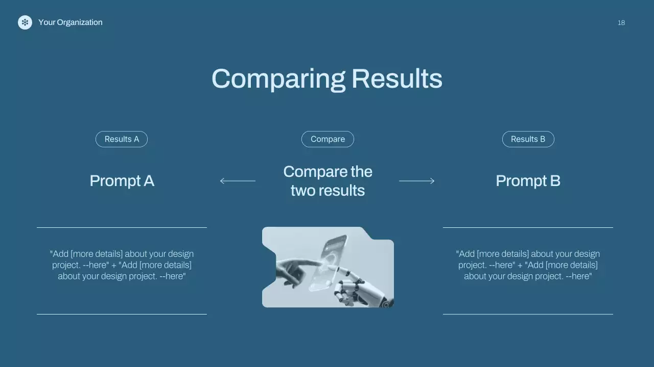 블루 미니멀리스트 AI 강의 발표