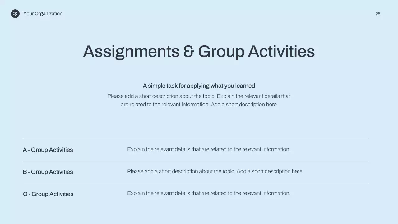 블루 미니멀리스트 AI 강의 발표
