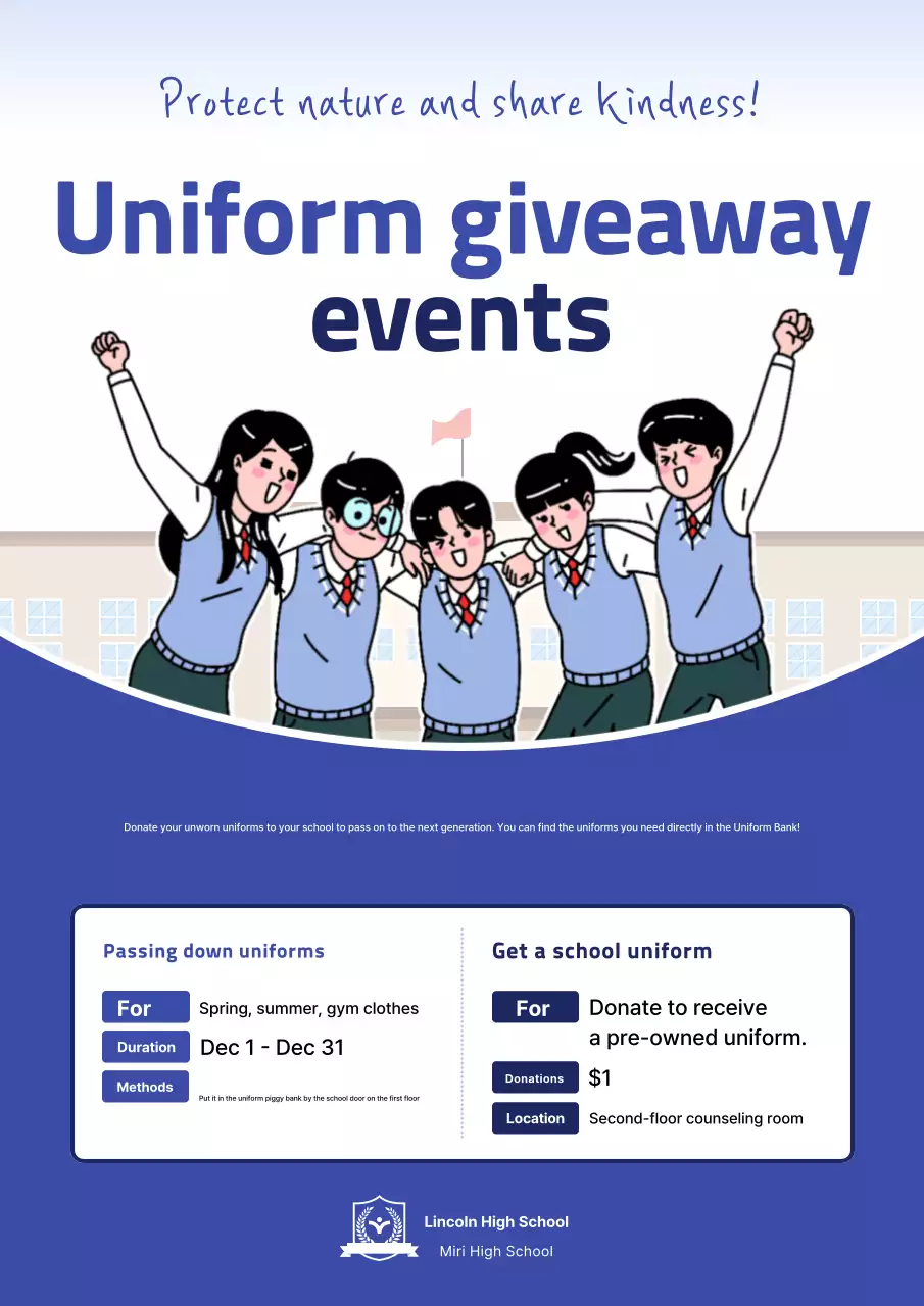 Blue Baby Environment Campaign Event