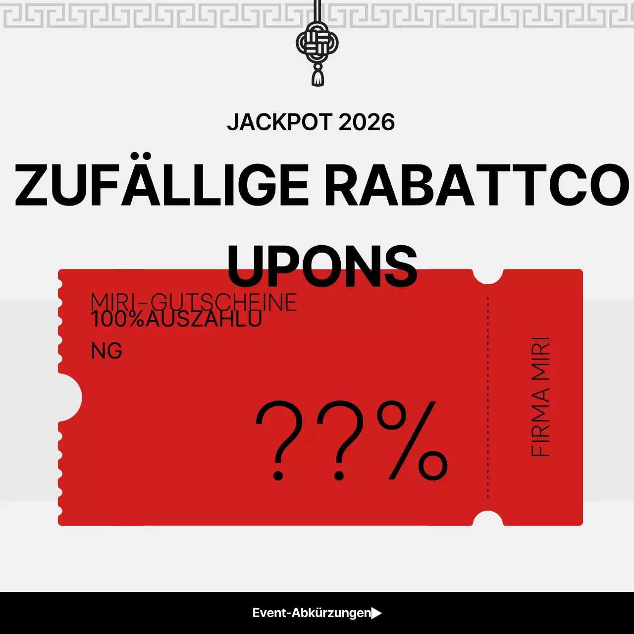 Red Simple Neujahrsaktion