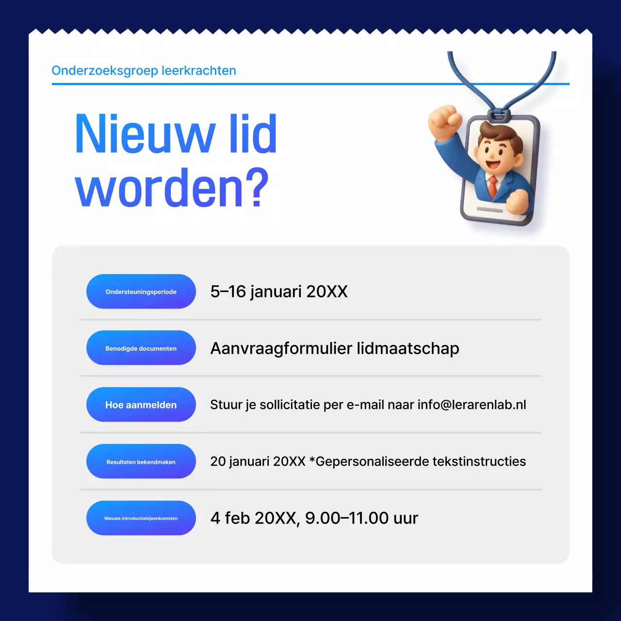 Wervingscampagnes bij Blue Modern Education