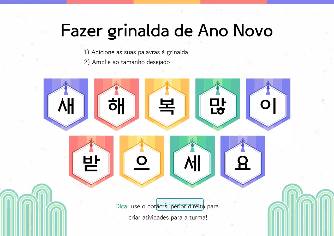 Celebração de Ano Novo do Bebê Arco-Íris