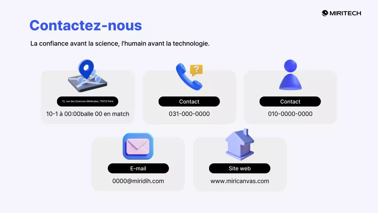 Présentation des produits Blue Modern Medical Devices