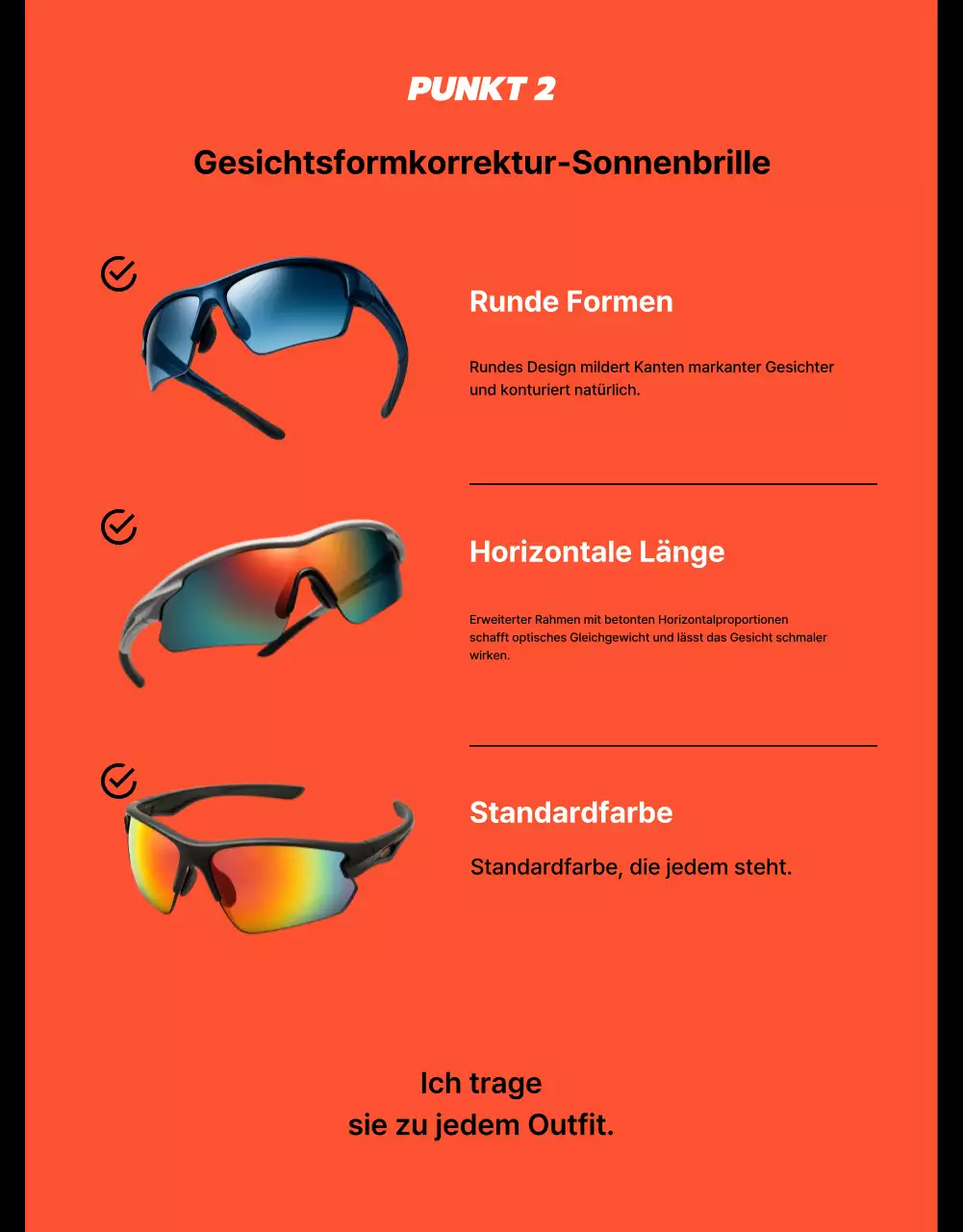 Schwarze moderne Sportwerbung