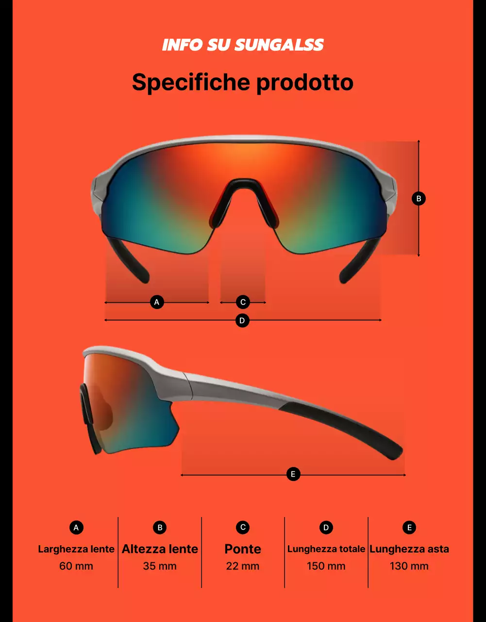 Pubblicità sportiva moderna nera