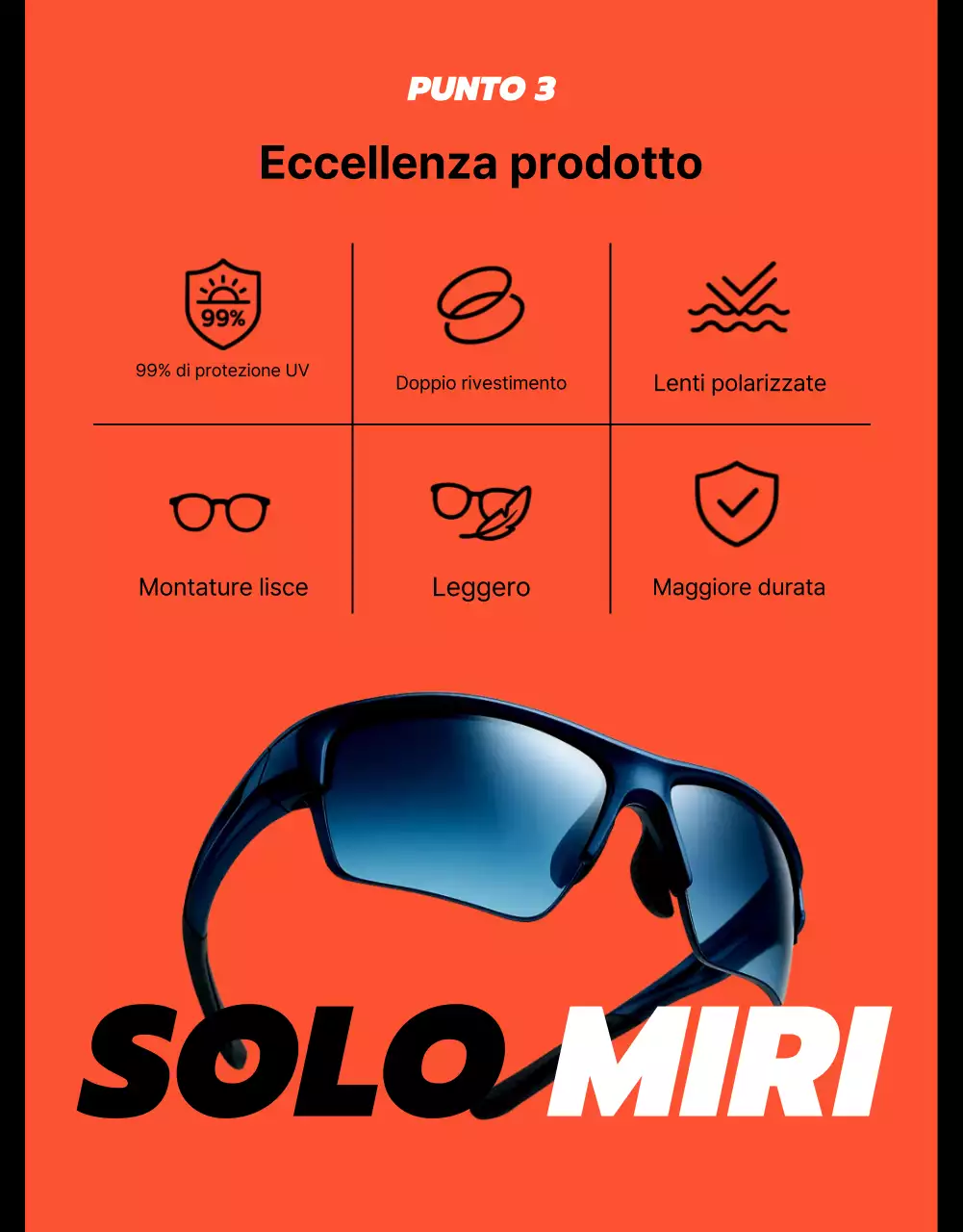 Pubblicità sportiva moderna nera