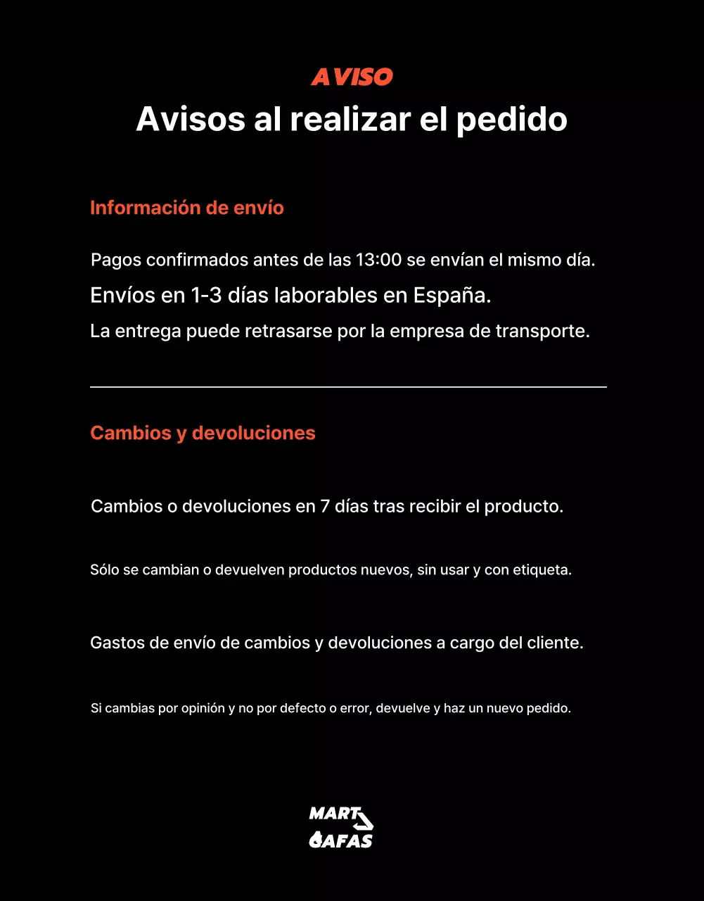 Anuncio deportivo moderno negro