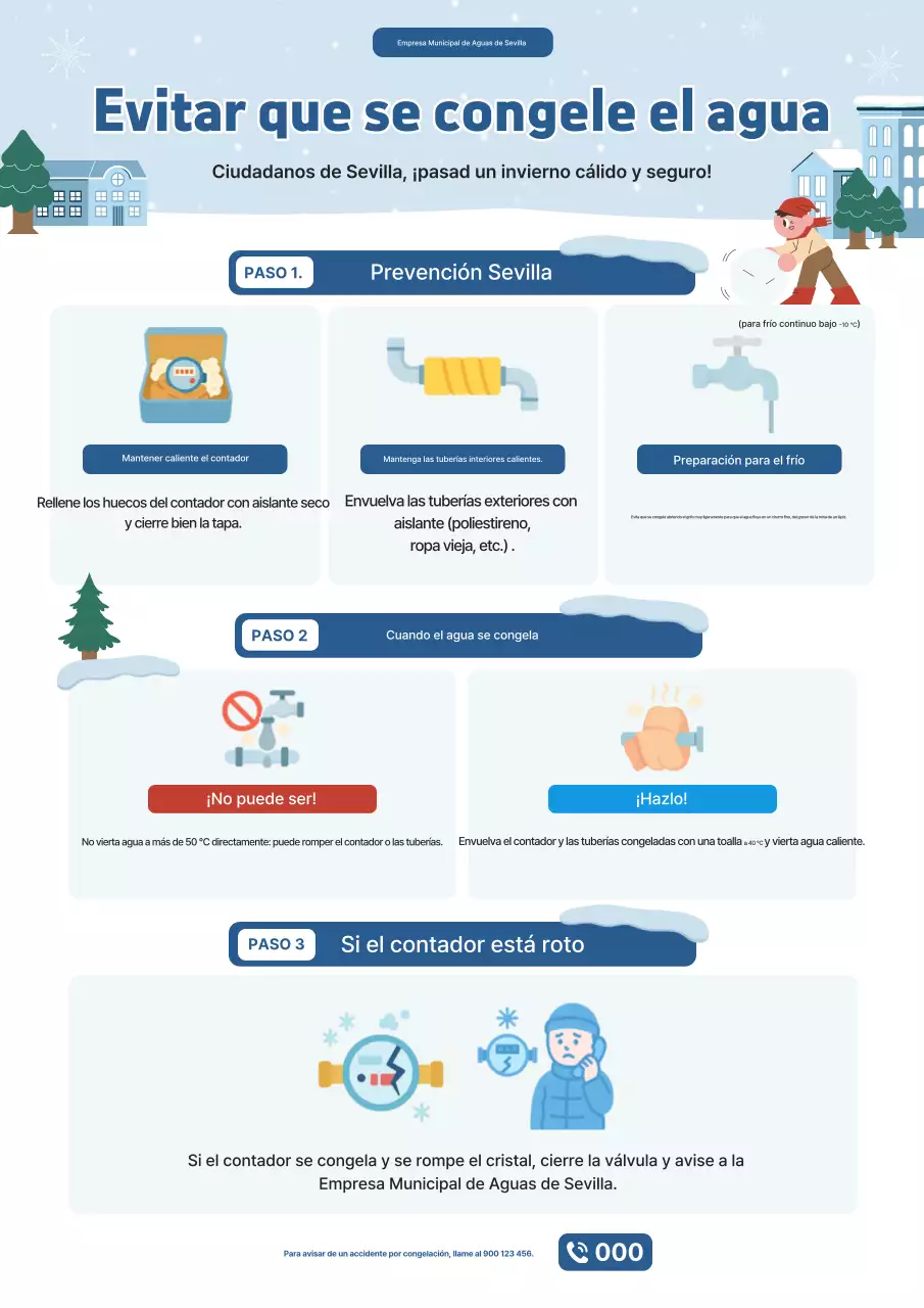 Guía de seguridad invernal de Sky Blue Clean