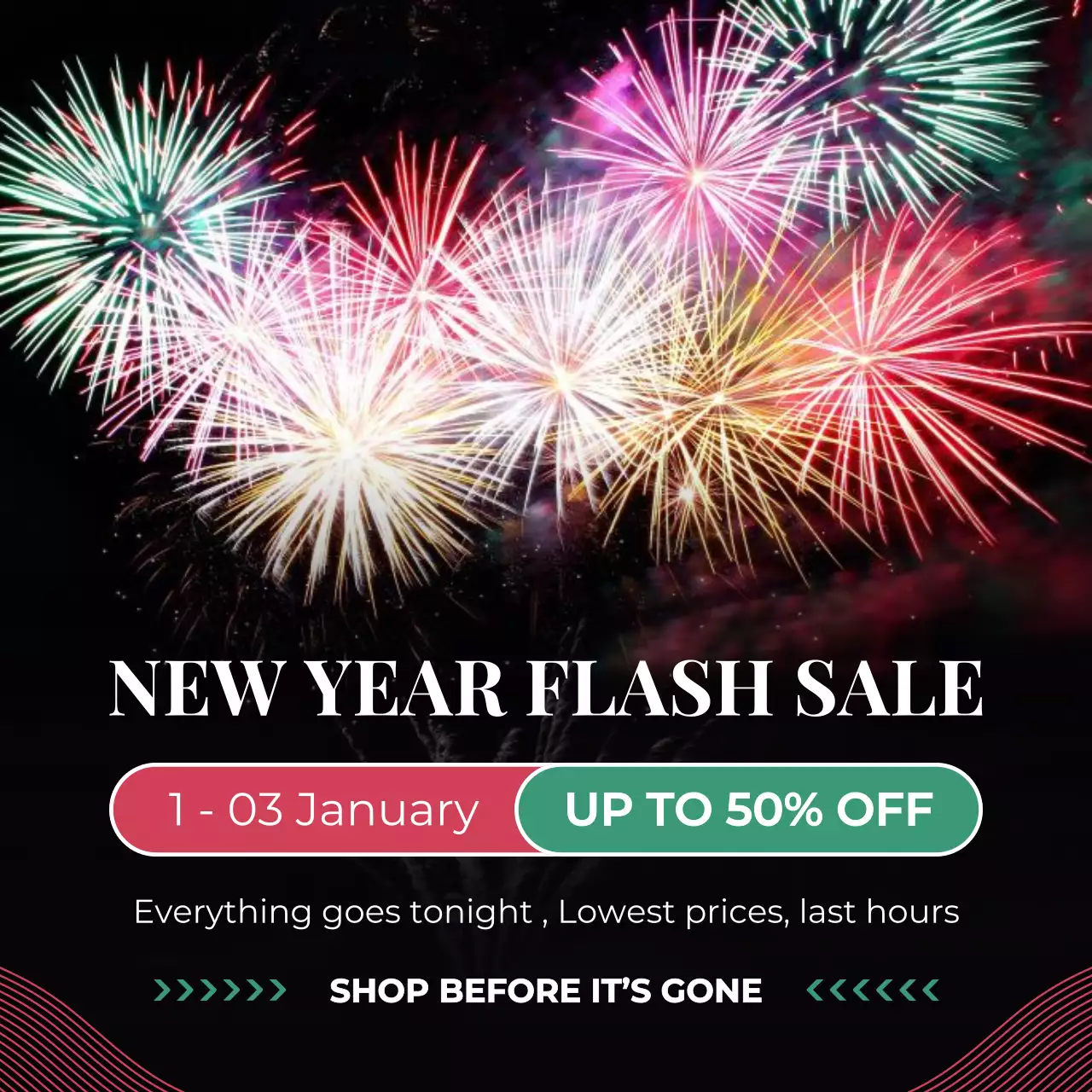 검정 모던 세일 이벤트