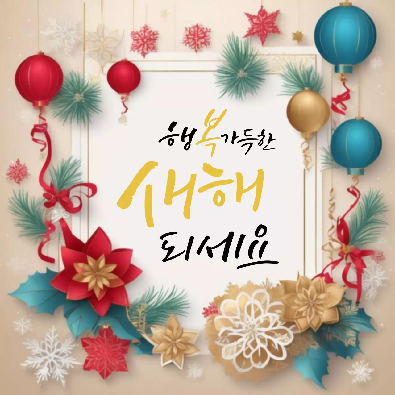 베이지 전통 새해 축제