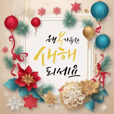 베이지 전통 새해 축제