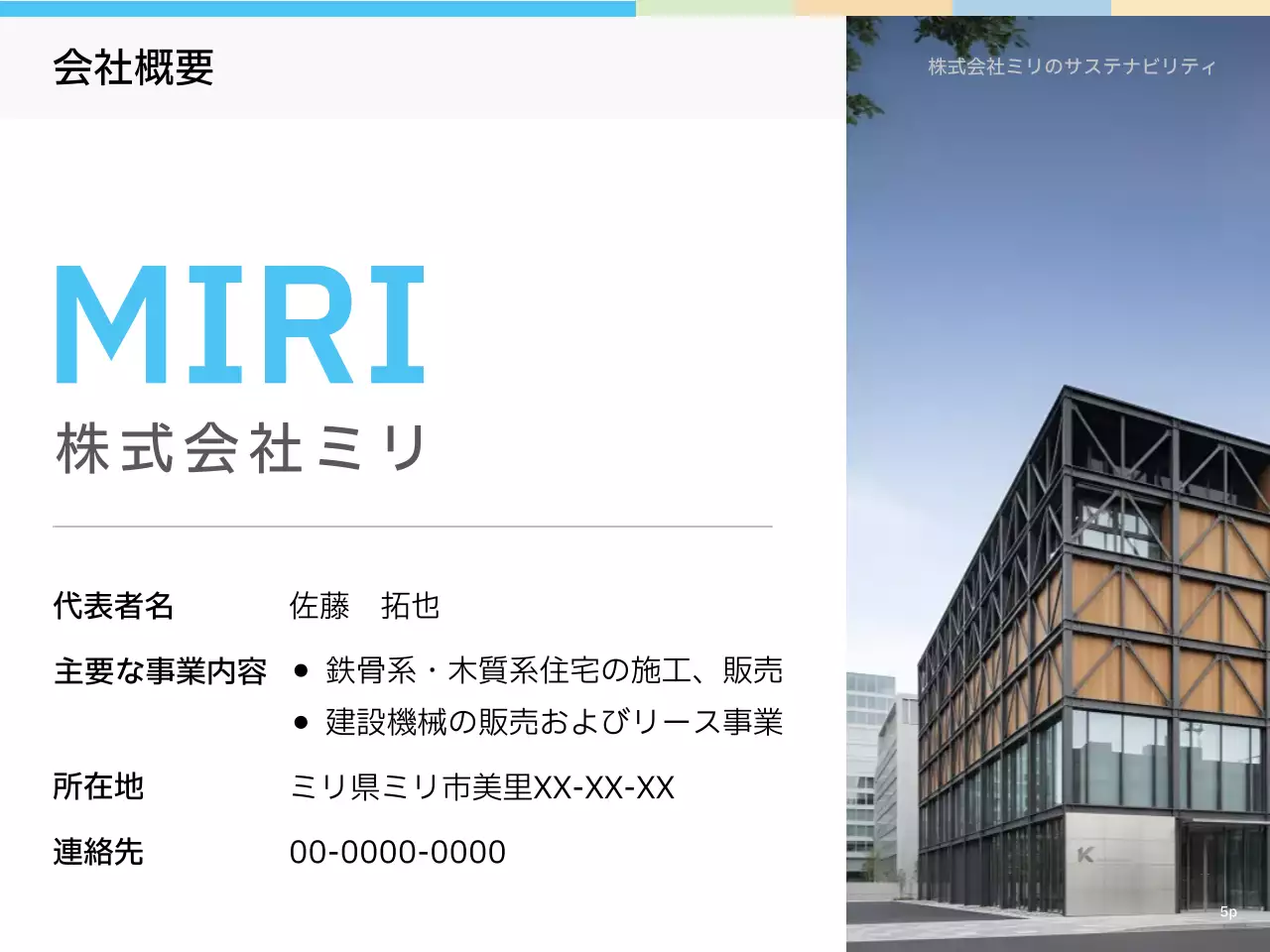 緑 シンプル 環境 レポート プレゼンテーション