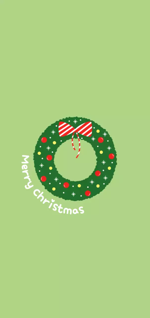 연두 아기자기한 크리스마스 엽서